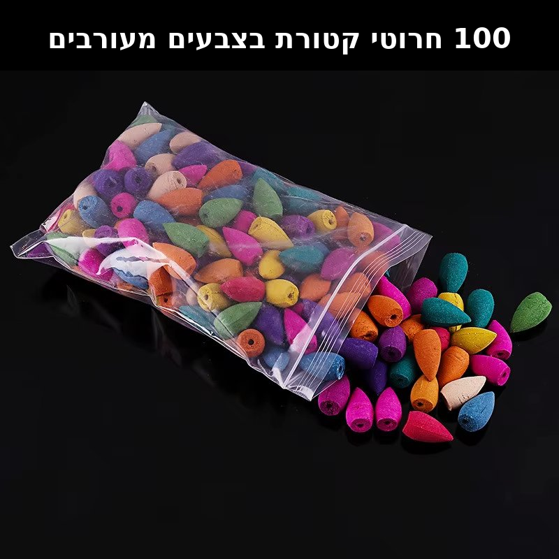 מבער קטורת קרמי – אווירת רוגע ורוחניות לבית